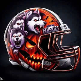Northern Illinois Huskies halloween concept helmet
