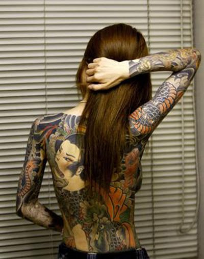 japanese yakuza tattoo women