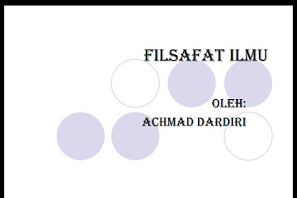 PDF Filsafat Ilmu