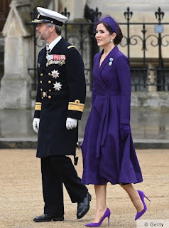 Crown Princess Mary wears turquoise jewelry
