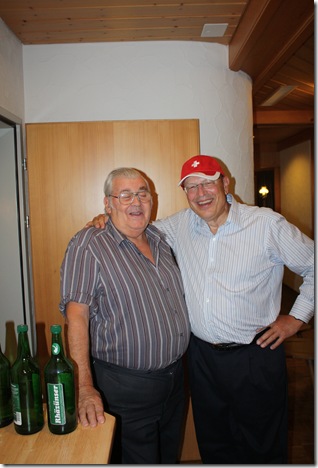 Day 4 Schwendiman party (Fritz and Dad)