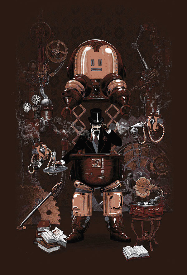 Steampunk characters 1