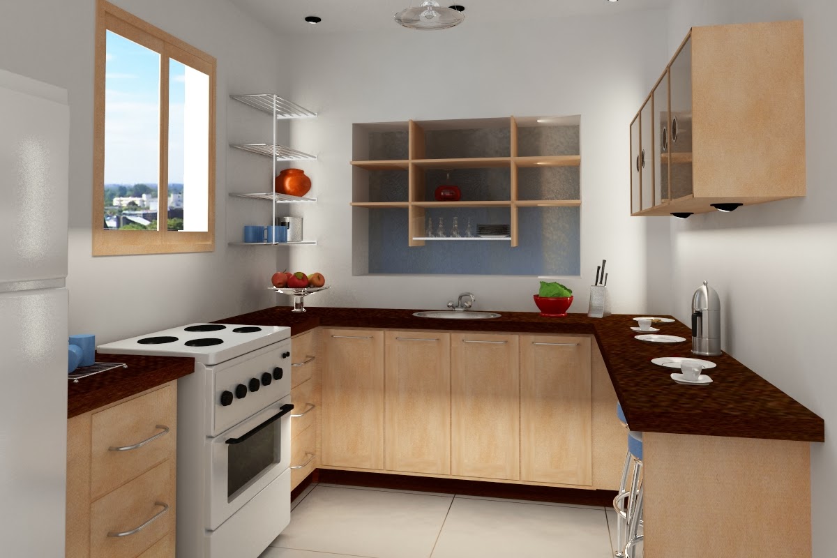 Penataan Ruang Dapur Modern Minimalis Modern Design Interior