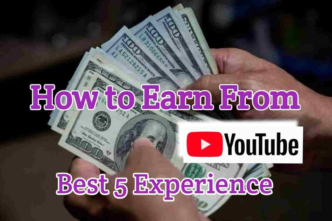 how to earn from youtube