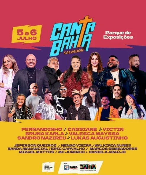 Chegando o Canta Bahia 2024 em Salvador