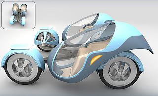 Peugeot OXO concept car futuristic for future