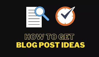 How to get blog post ideas in just a second easily?