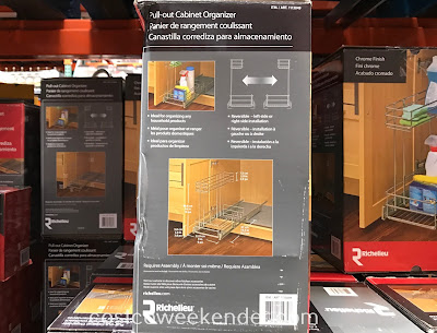 Costco 1113049 - Richelieu Sliding Pull-out Cabinet Organizer: under the kitchen sink need not be full of clutter anymore