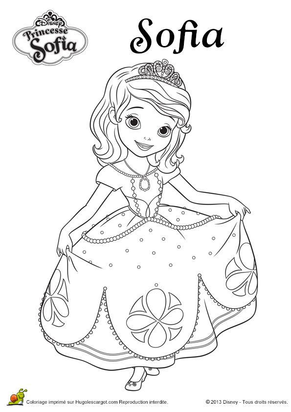 princesse coloriage gratuit