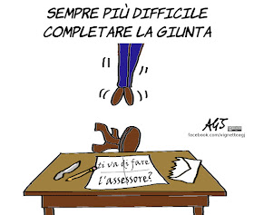 tutino, raggi, giunta, roma, assessore al bilancio, vignetta, satira