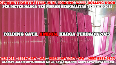 GAMBAR, FOLDING GATE, AMBON, TERBARU, 2025