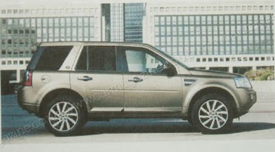 New Land Rover Freelander 2011 spyshots