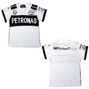 PetronasBMW White Round Neck Shirt. RM35/PCS ONLY!!! SIZE :