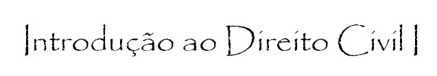 Introdução ao direito
