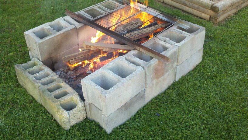 Build Cinder Block Fire Pit