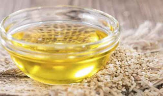 Sesame oil- Best home remedies for cracked heels