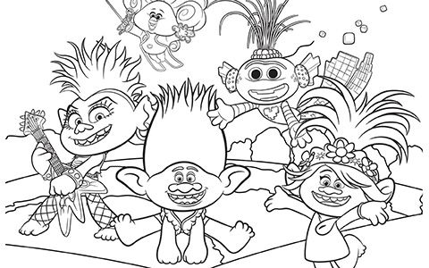 Poppy Coloring Pages - Best Coloring Pages For Kids