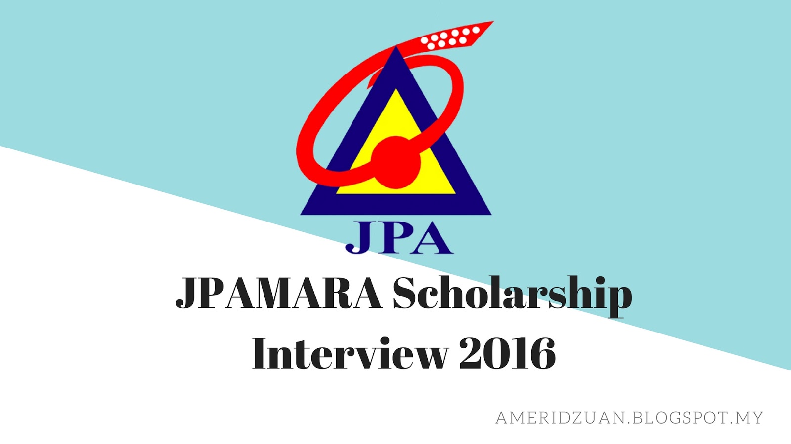 Part 2: JPA-MARA Scholarship Interview - AMERZING