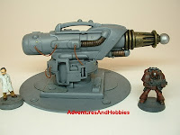 terrain mad science weapon electropulse cannon warhammer 40k 25-30 mm science fiction miniatures