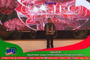 Buka JFC 19, Bupati Jember Ucapkan Terima Kasih Kepada Presiden dan Kemenkraf