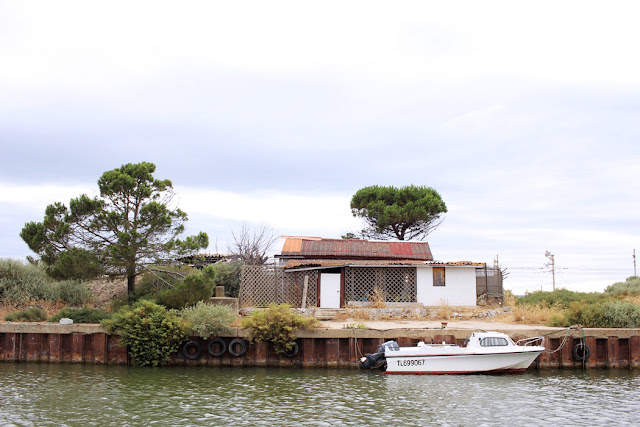 Port-la-nouvelle, canal, vacances en camion, vintage