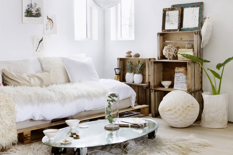 deco decoration cosy cocooning inspiration fourrure fur fausse