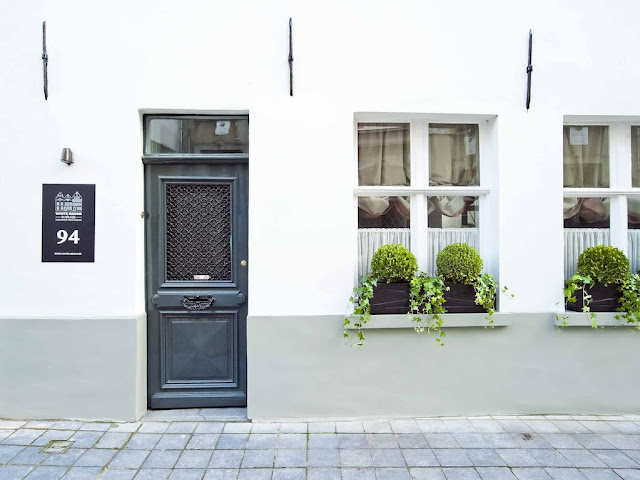 Belgian interior design by Natalie Haegeman in Groeninghe White Rooms Bruges Apartment - found on Hello Lovely Studio