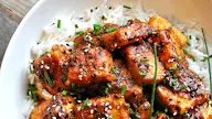 Vegan Crispy Korean BBQ Tofu