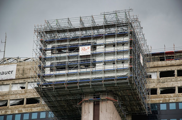 Baustelle Philips-Hochhaus, 73 Meter Höhe, Hotelkette Riu, Martin-Luther-Straße 1 / Kleiststraße, 10777 Berlin, 03.09.2013