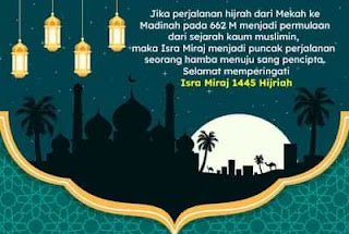 download caption ucapan isra miraj 2024