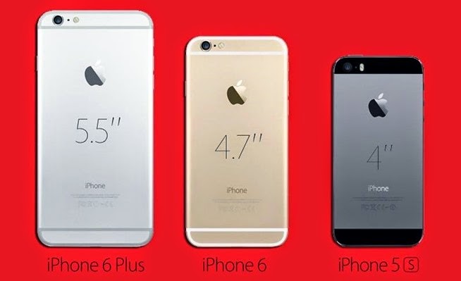 Perbedaan Spesifikasi Antara iPhone 6 dan iPhone 6 Plus 