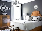 Dark Gray Walls Bedroom : Dark Colored Bedrooms Decor & Design Ideas - What color bedding goes great with gray walls?