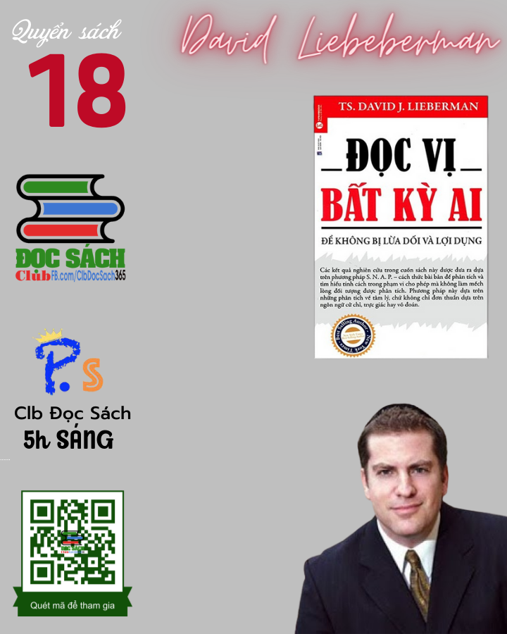 Ebook Đọc Vị Bất Kỳ Ai - David Libeberman | Clb Đọc Sách 5h sáng