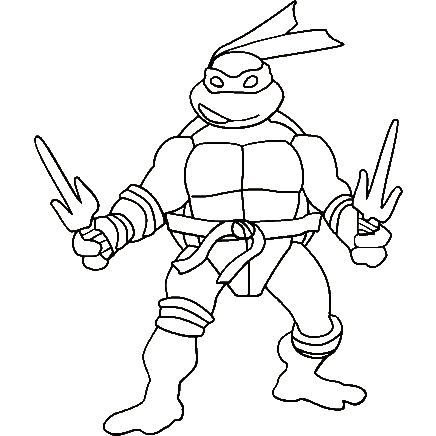 Baby Turtle Coloring Pages