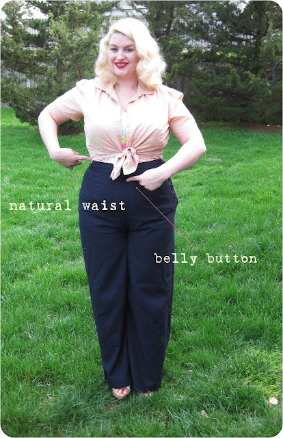 1940s plus size pants for casual vintage fashion