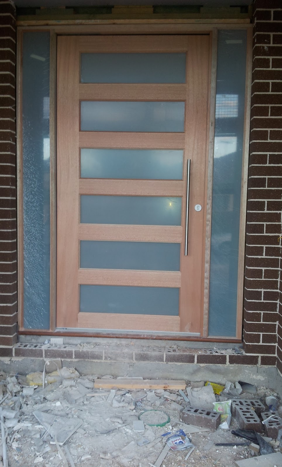 front door portico pictures Translucent Glass Entry Doors with Panel And | 965 x 1600
