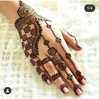 Small_flowers_with_chain_henna_design