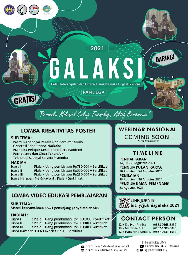 Pramuka Universitas Negeri Yogyakarta Gelar Lomba Pramuka Pandega Tingkat Nasional "GALAKSI"