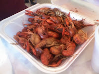 Boiled crawfish