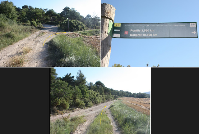 GR-7 VALLESPINOSA A BELLPRAT, camí de Ricreu