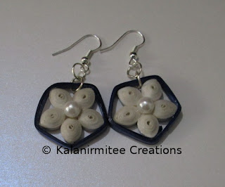 kalanirmitee: Quilled earrings