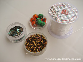 Materiales pulsera de charms / Charms bracelet supplies / Matériels bracelet de charms