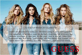 Guess Fall Winter 2013 Collection