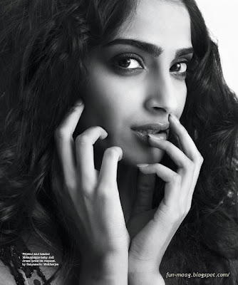 Sonam Kapoor Elle Magazine Scans August 2010