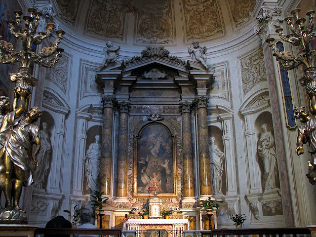 Inside Santa Caterina church, Livorno