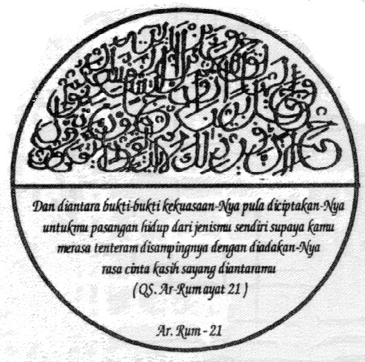 Download Kaligrafi Surat Arrum :21  SOEKIRMAN