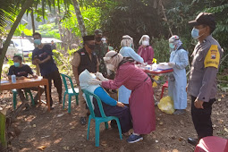 Seluruh Jamaah Pengajian di Buluspesantren Negatif Hasil Rapid Test Secara Acak