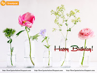 mismatch flowers pic for hbd greeting