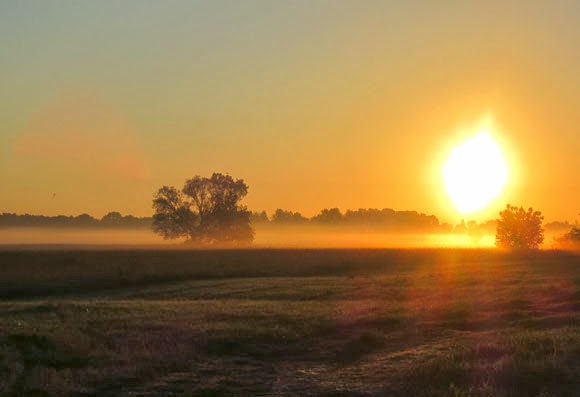 Fantastic sunrise