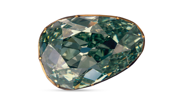The Dresden Green Diamond, is a 41 carat natural green diamond